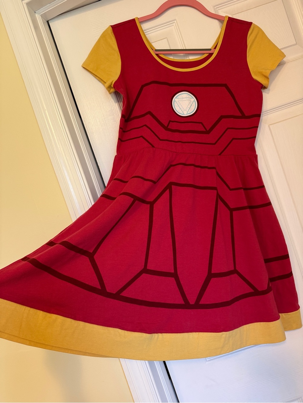 Disney marvel iron man knit skater dress adult L